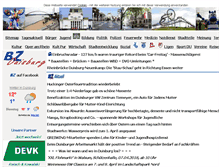 Tablet Screenshot of bz-duisburg.de